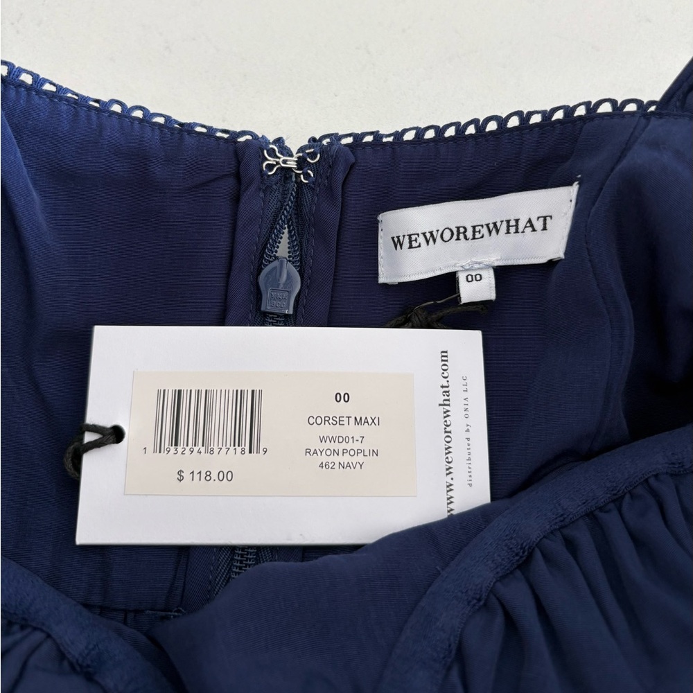 NWT WeWoreWhat Corset Maxi Dress - Picture 7 of 10